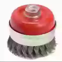 100mm Twist Knot Wire Cup Brush
